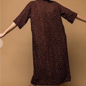 Dressed in LaLa leopard Ozzy Dress